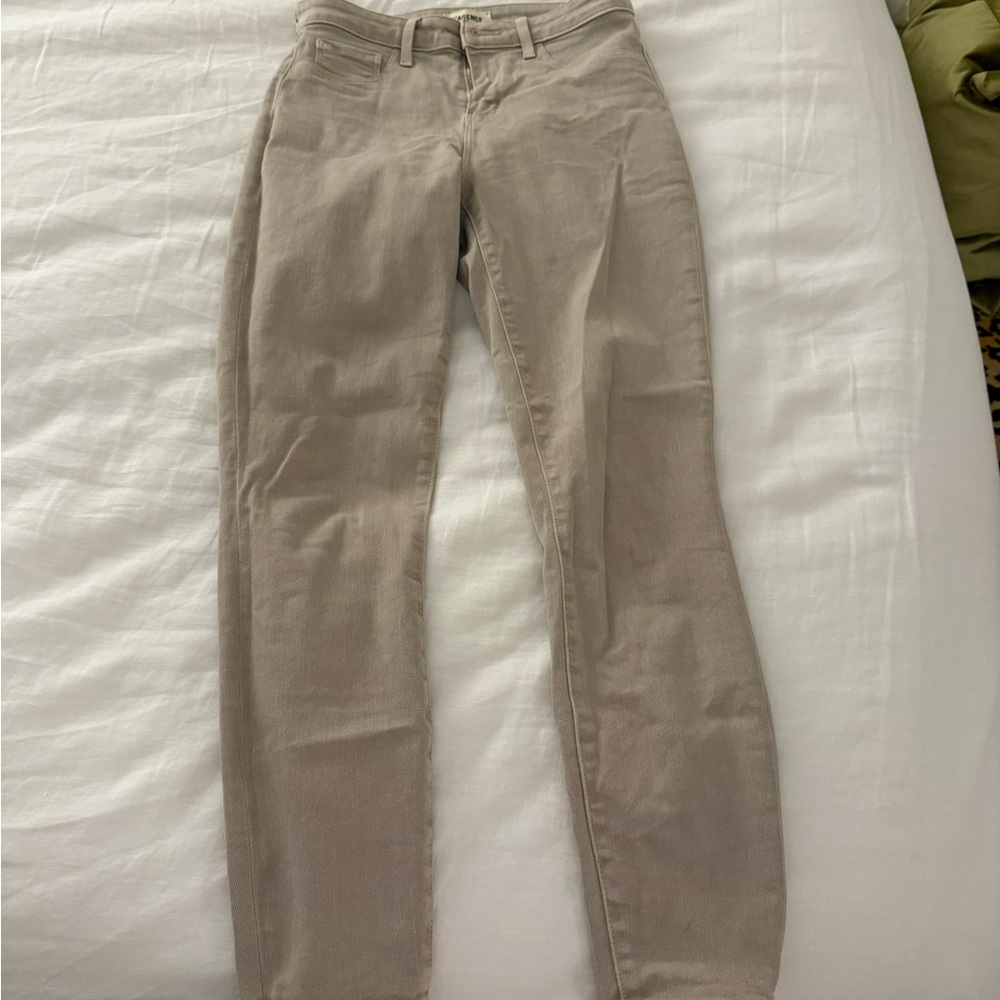 L'AGENCE Tan Skinny Jeans Classic Style